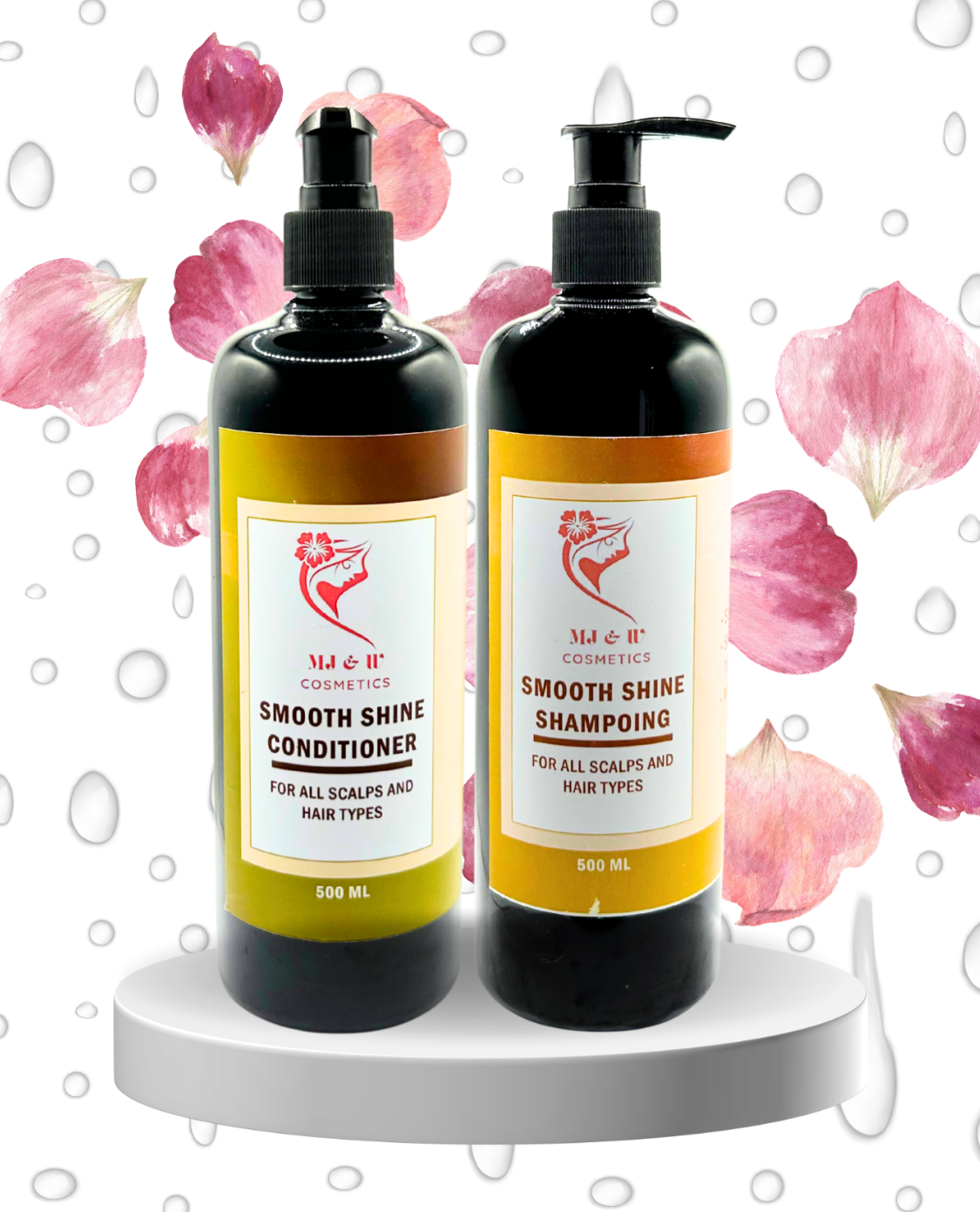 Shampoing + Révitalisant Lissant & Brillance – 500 ml
